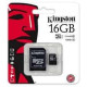 Tarjeta Micro SD 16GB Kingston