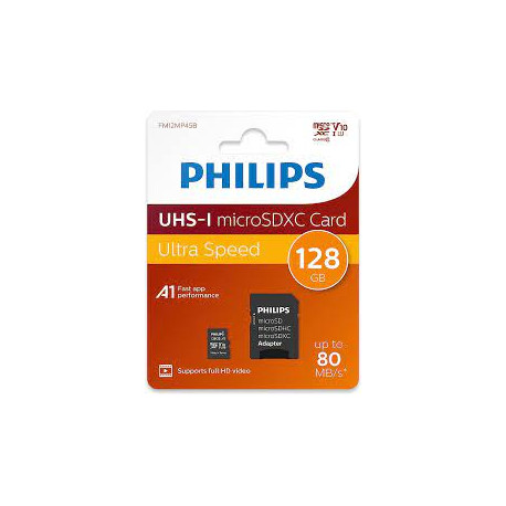 Memoria Micro SDXC Philips 128GB