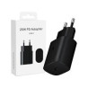 Cargador de Viaje Samsung 25W 3A Negro