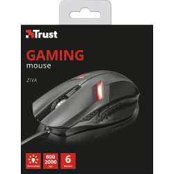 Raton con cable Gaming Trust ZIVA