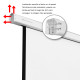 Pantalla de Proyeccion Eléctrica de techo y pared