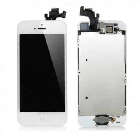reparacion pantalla iphone 5 blanco