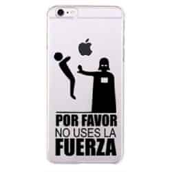 Funda Trasera Iphone 7 Plus no uses la fuerza