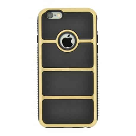 Funda Rigida Iphone 6/6S Negro Dorado