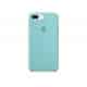 Funda de Silicona Azul Mar Iphone 7