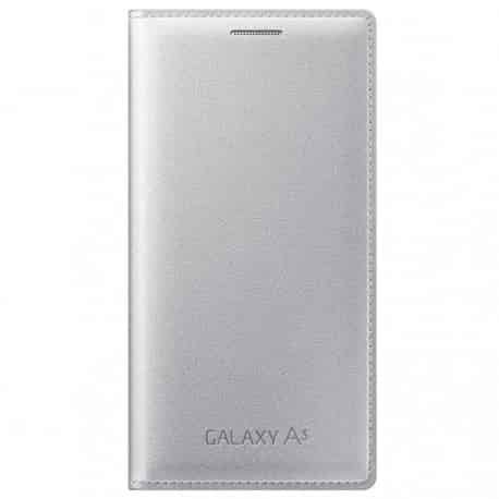 Funda Libro Samsung Galaxy A3 Gris Plata