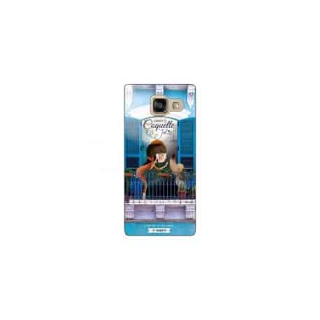 Funda Libro Samsung Galaxy A3 Dorado