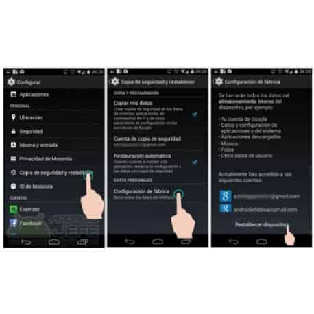 Formateo Datos Movil