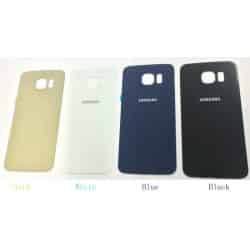 Tapa Bateria Samsung S6 Negro