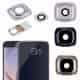 Lente Camara Trasera Samsung S6/S6 Edge Negro