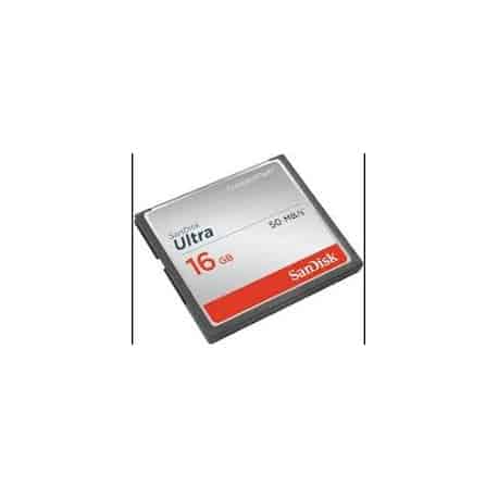 Tarjeta Memoria Compact Flash SANDISK SD 16GB