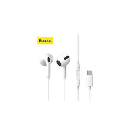 Auriculares Estereo Con Microfono Marca Baseus