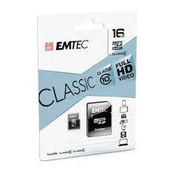 Micro SD Memoria Emtec 16GB