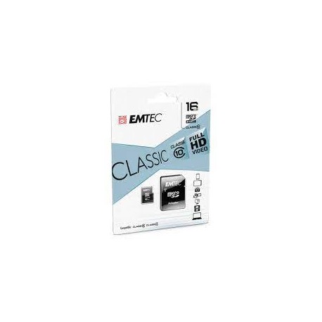Micro SD Memoria Emtec 16GB